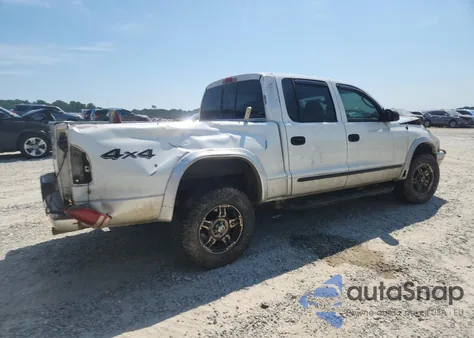 2003 Dodge Dakota Quad Slt из США, поврежденный, VIN 1D7HG48N53S369358